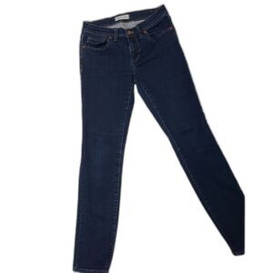 Madewell Skinny Skinny Dark Wash Denim Jeans Size 27 Classic Stretch Fall